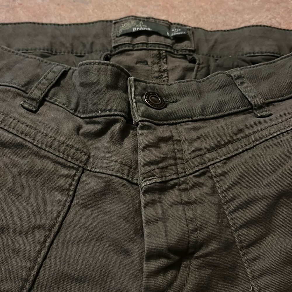 Prana size 8 denim pants snap fly new never worn